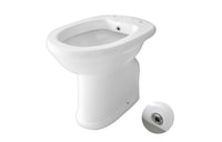 Vaso/bidet per anziani con erogatore e scarico a muro