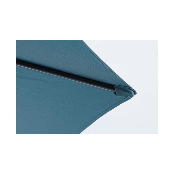 Ombrellone da giardino con braccio a 360°Texas cm 300x h260 Antracite/Pavone