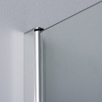 Box doccia walk in 110x190 cristallo trasparente