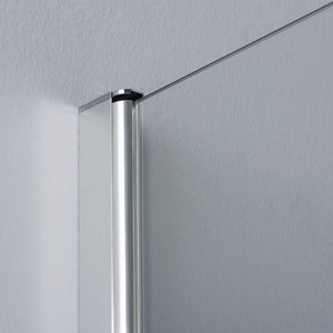 Box doccia walk in 110x190 cristallo trasparente