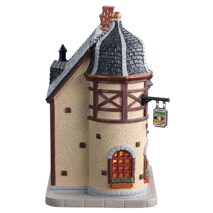 Lemax Broken Flask Tavern B/O Led - Taverna del Flacone Rotto B/O Led per villaggio di Natale