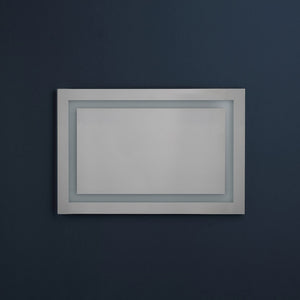 Specchio bagno 90x60 a led touch reversibile