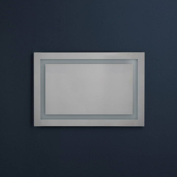 Specchio bagno 90x60 a led touch reversibile