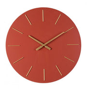 2x Orologio da parete mattone D.60x5h in legno