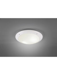 Plafoniera Da Esterno Camaro Bianco Opaco IP54 Ø33 cm Trio Lighting
