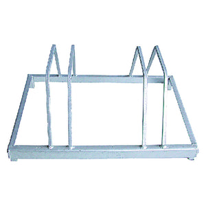 Portabiciclette 40x61 in acciaio zincato