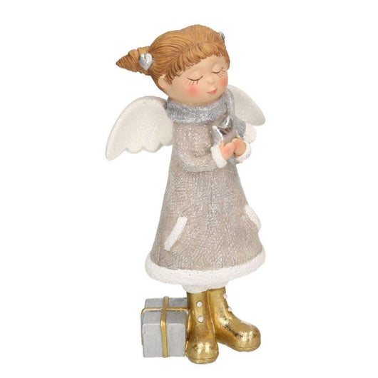 Angelo resina grigio bianco 2 icm11x6h19