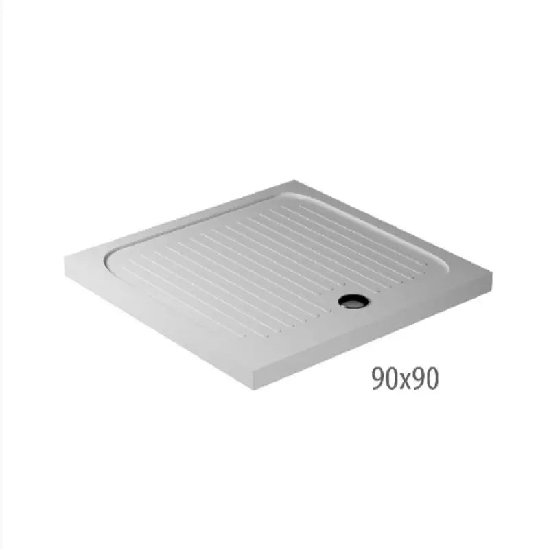 Piatto Doccia Quadrato In Ceramica H. 6