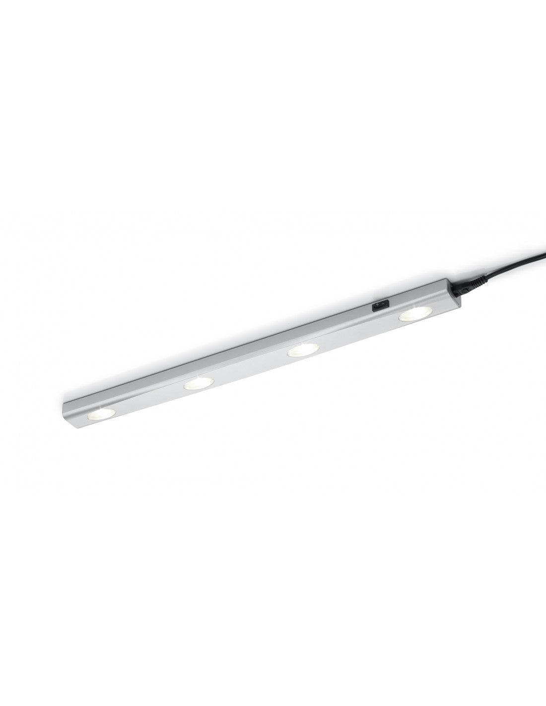 Reglette Applique 4 Led Aragon Alluminio L55 cm Trio Lighting