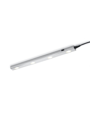 Reglette Applique 4 Led Aragon Alluminio L55 cm Trio Lighting