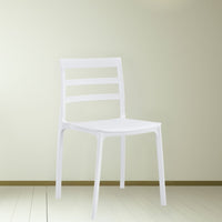 Sedia polipropilene 47x47,5x79 cm bianca