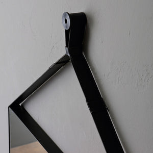 Specchio rettangolare 70x50 con cornice nera