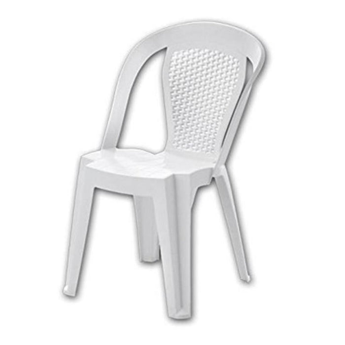 Sedia poltrona da giardino Sofia Bistrot colore bianco Dimaplast