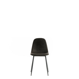 4x Sedia in similpelle 44cm x 50cm H. 84cm