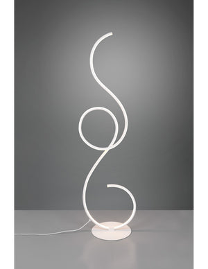 Piantana Da Salotto Moderna Bianca Led Dimmer Jive Trio Lighting