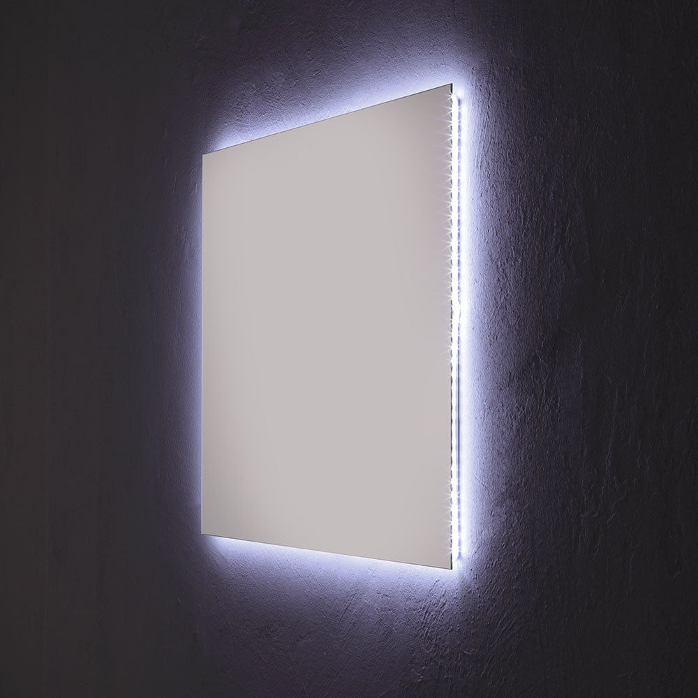 Specchio bagno 70x60 cm con led