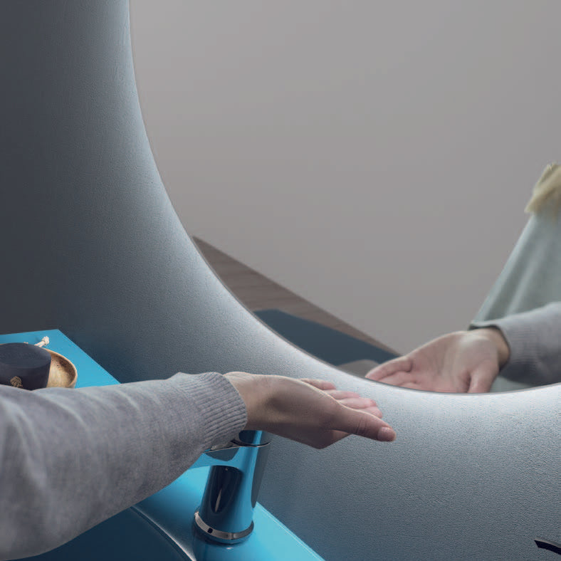 Specchio LED diametro 80 cm