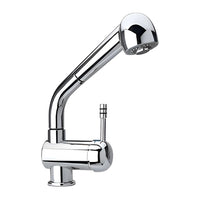 Miscelatore monoforo lavello doccia estraibile Paini 64CR566 cromato H23.25xL20.2