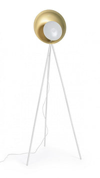 Lampada da terra treppiede 87x56x155h in metallo