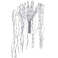 Cascata Luminosa a LED con Effetto Lampeggiante per Esterni, 200cm-680L, Luce Fredda