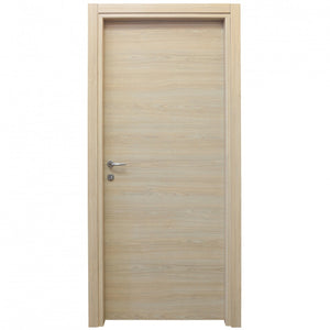 (2c) Porta Mod. Microtec Cm. 210 x 90 Rovere Sbiancato