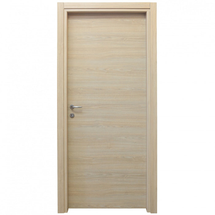 (2c) Porta Mod. Microtec Cm. 210 x 90 Rovere Sbiancato