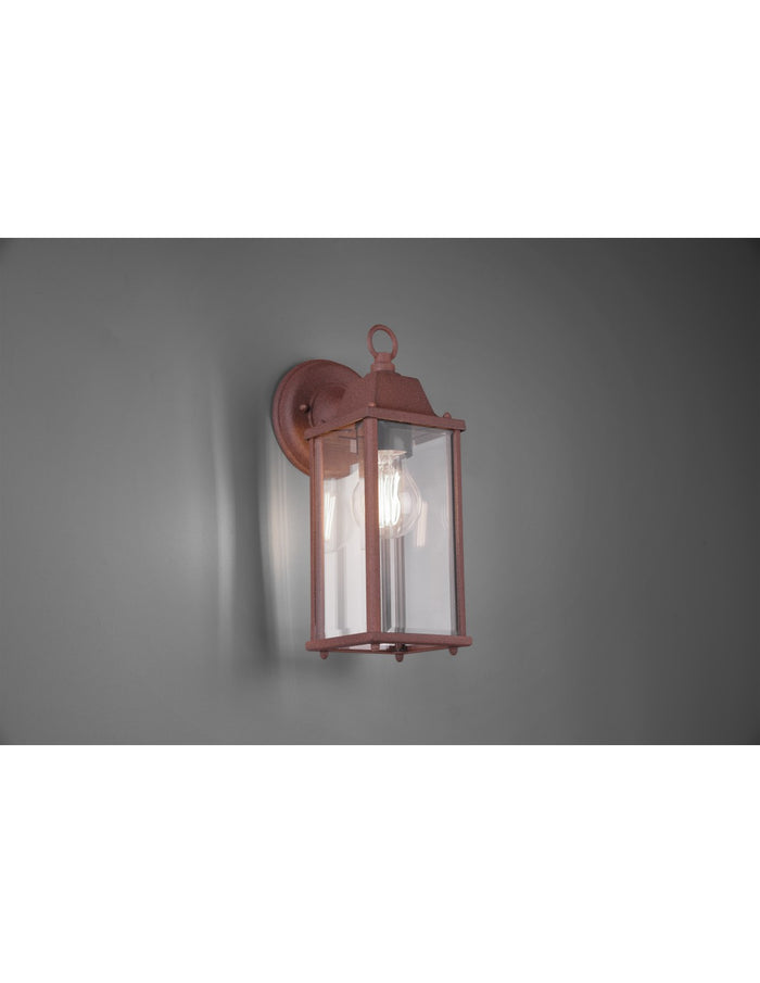 Applique Lanterna da Esterno Olona Ruggine IP23 Trio Lighting