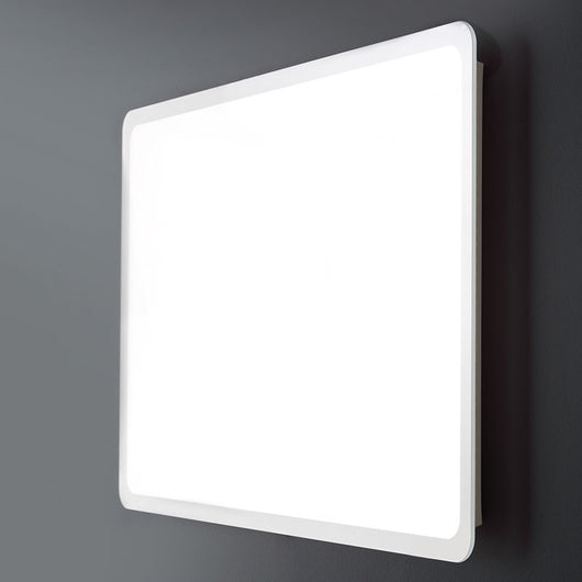 Specchio stondato 60 x 60 cm con led