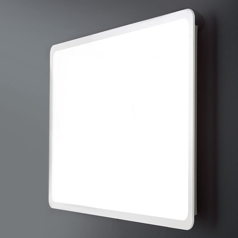 Specchio stondato 60 x 60 cm con led