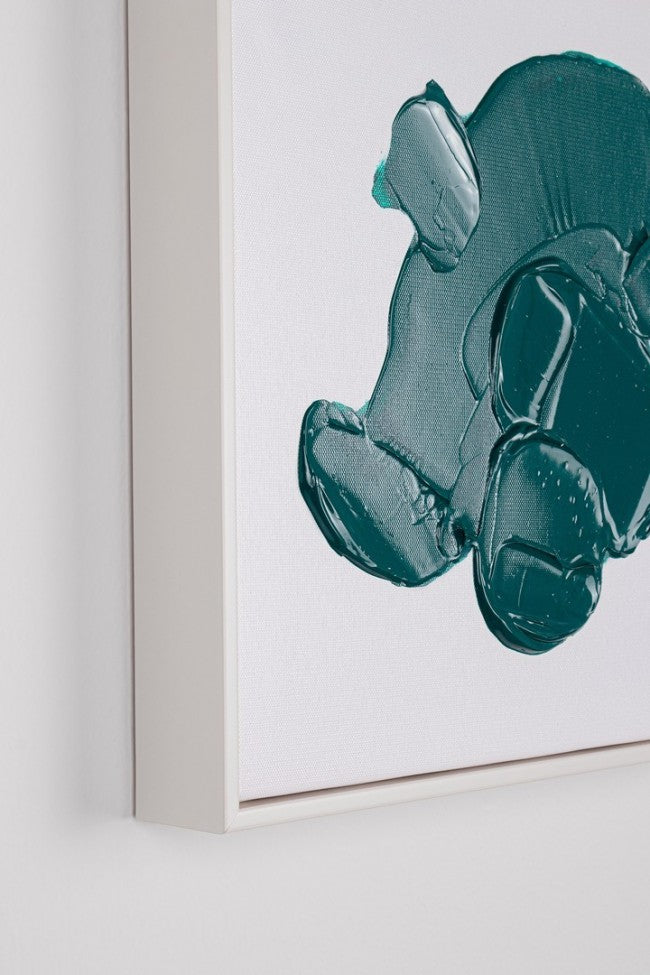 2x Dipinto c-c trilix verde 30x30x4,5h