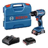 Trapano Avvitatore Bosch Professional 18V/2.0Ah Li-Ion, Movimento Torcente Max 21Nm, 45Nm, Diametro Vite 8mm