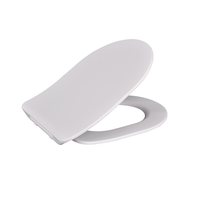 Sedile wc ammortizzato bianco lucido