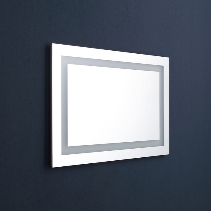 Specchio bagno 90x60 a led touch reversibile