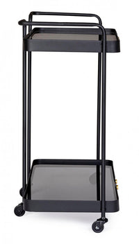Carrello in vetro 69x34x69 cm