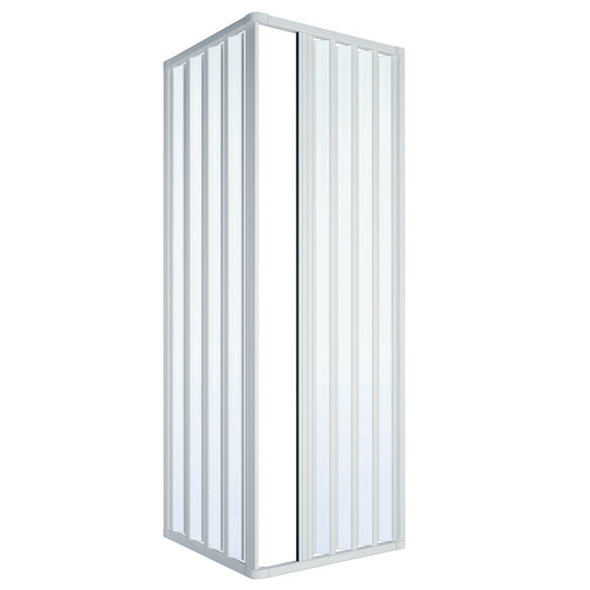 Box Doccia 2 Lati Soffietto Riducibile Modello Loris Lux