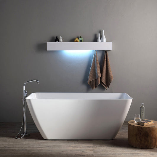 Vasca da bagno freestanding in marmo ricomposto