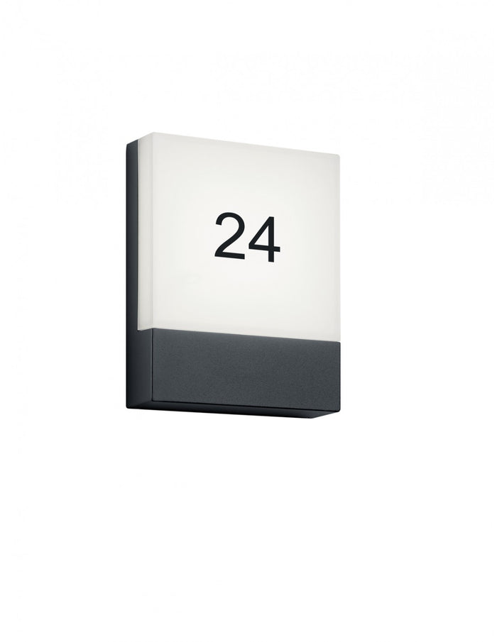 Applique Luce Civico Esterno Pecos Led IP54 Trio Lighting