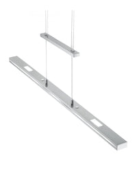 Sospensione Moderna Led Sopra e Sotto Lacal Nichel Trio Lighting