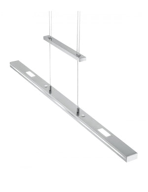 Sospensione Moderna Led Sopra e Sotto Lacal Nichel Trio Lighting