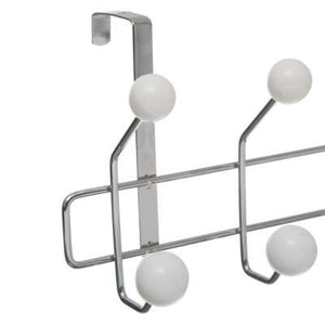 Appendiabiti da parete da 10 ganci  L 16,5 x P 12 x H 44 cm