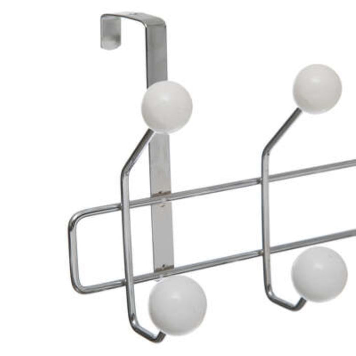 Appendiabiti da parete da 10 ganci  L 16,5 x P 12 x H 44 cm