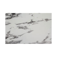 Tavolo ovale effetto marmo Marble 110x50x45h cm