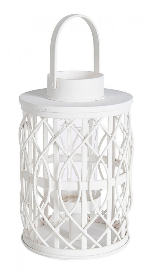 2x Lanterna Tanami Bamboo To Bianco M