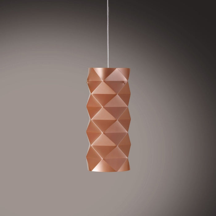 Sospensione Copper in Metallo Cm. 13 x 32h