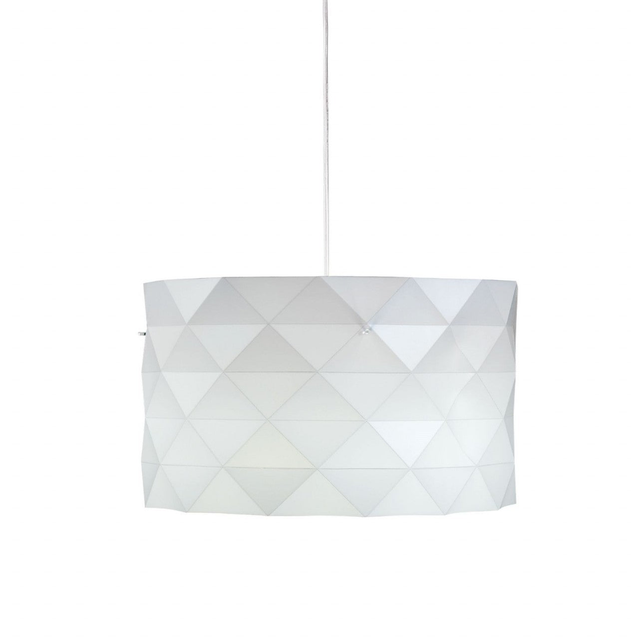 Sospensione 3 Luci in Metallo Cromato Cm. 40 x 25h