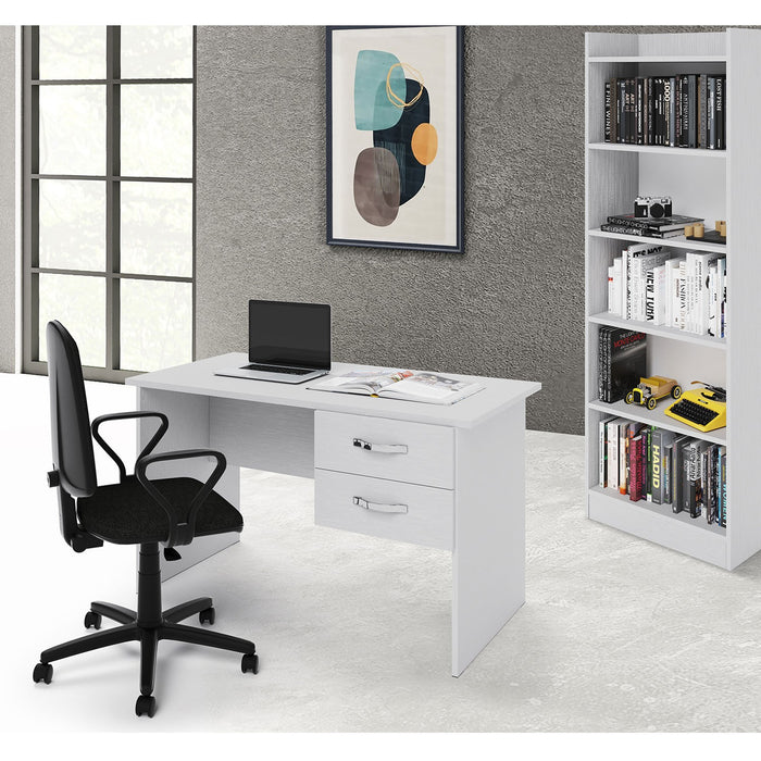 Scrivania Tiffany  con cassetti bianca