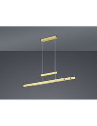Sospensione Moderna Trajan Led Touch Dimmerabile Ottone Trio Lighting