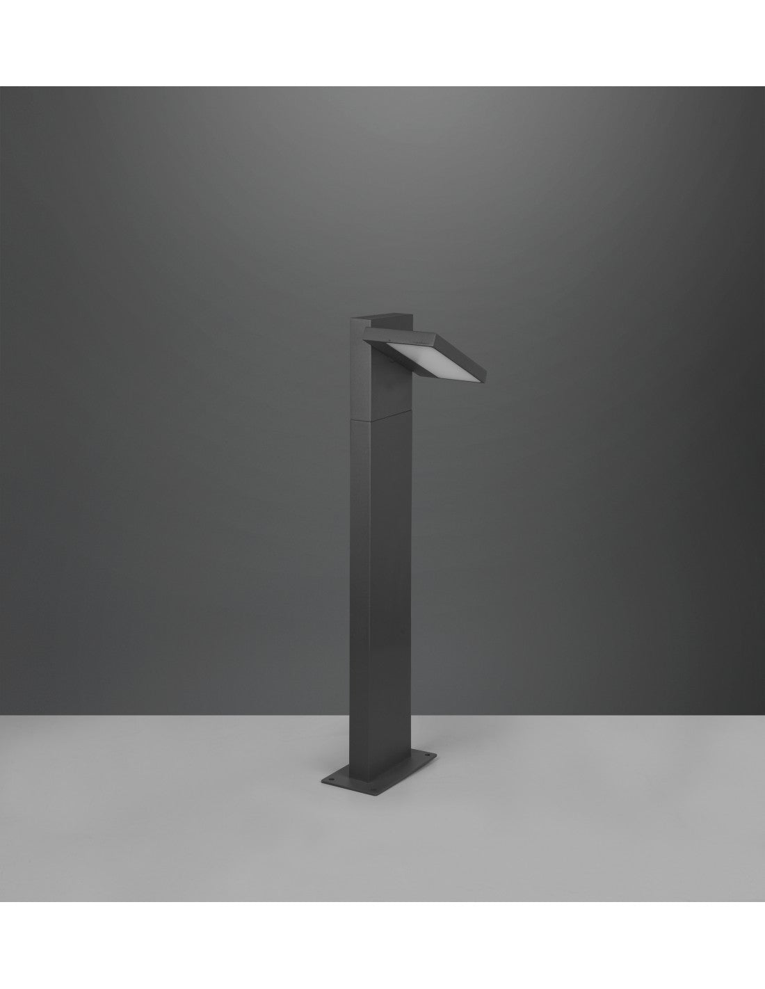 Paletto Per Esterno Led Alluminio Antracite Horton IP54 Trio Lighting