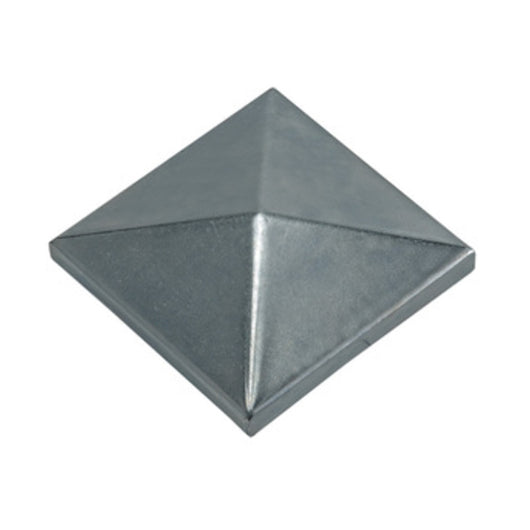 Copripilastro acciaio 12x12 cm