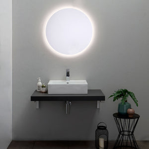 Specchio rotondo bagno 70 cm retroilluminato